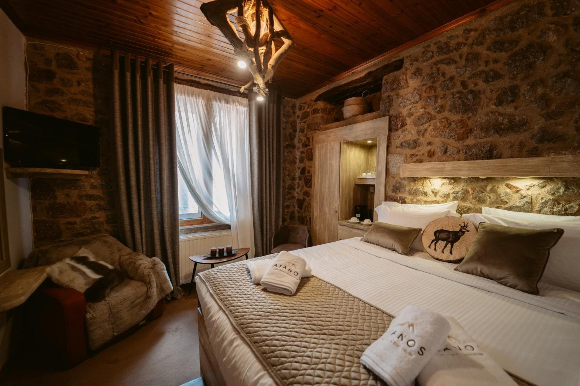 Afanos Guesthouse Arachova Pokoj fotografie