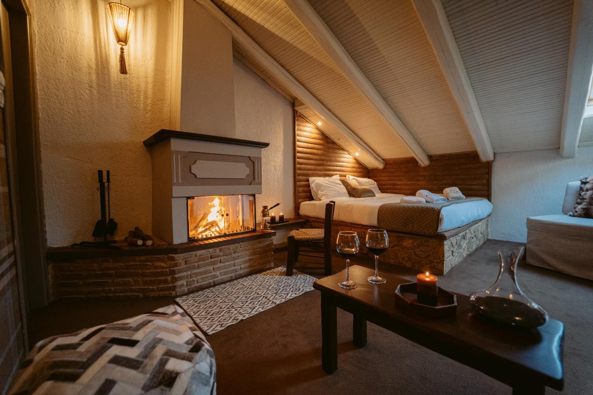 Afanos Guesthouse Arachova Pokoj fotografie