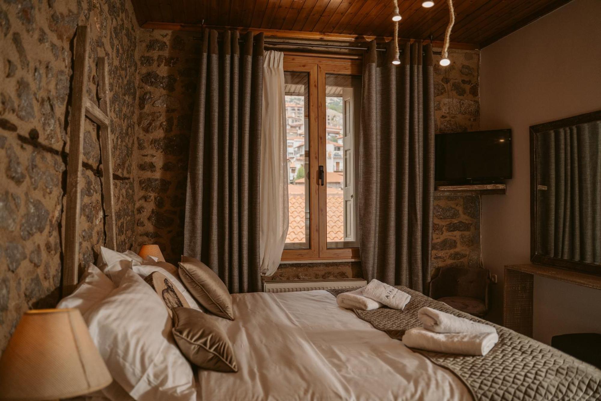Afanos Guesthouse Arachova Exteriér fotografie