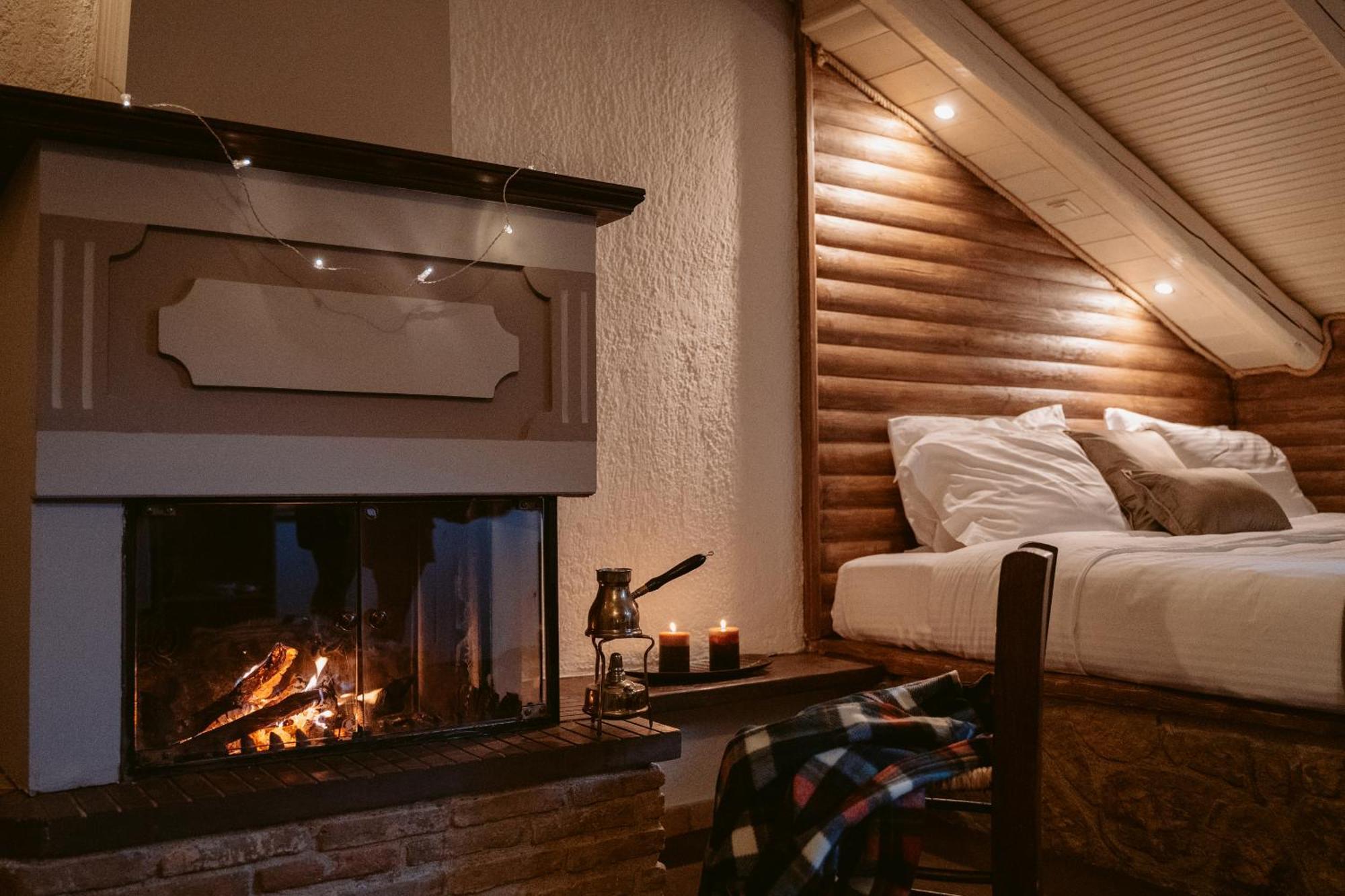 Afanos Guesthouse Arachova Pokoj fotografie