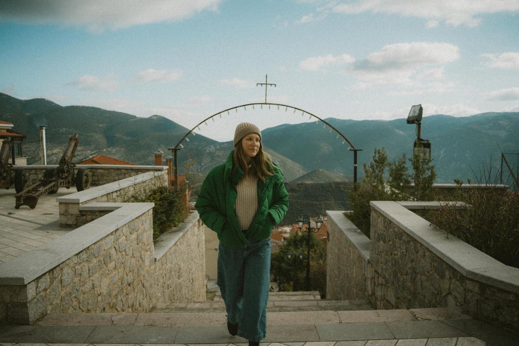 Afanos Guesthouse Arachova Exteriér fotografie